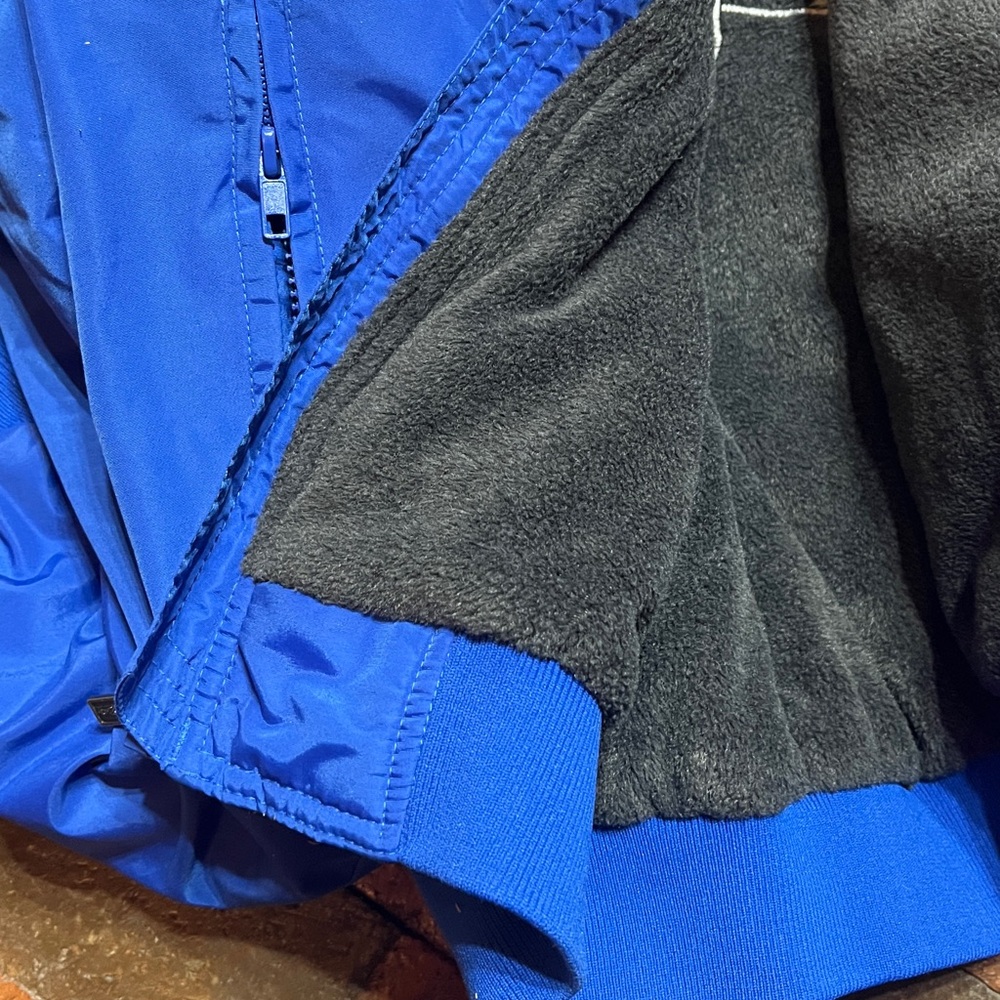 Vintage Dale McDowell #17 Blue windbreaker lined Jacket size Medium. Racing - Picture 7 of 7